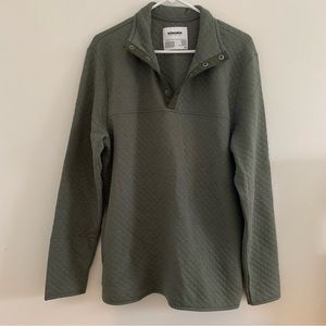 Men's Sonoma Goods For Life® Quilted Quarter-Snap Fleece